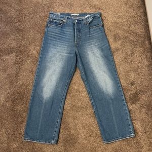 Levi’s Ribcage Straight ankle, Lyocell blend, 31